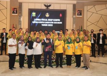 41 Group Paduan Suara Ikuti Lomba Tingkat Kabupaten Sukabumi dalam Meriahkan HUT Korpri  ke – 51