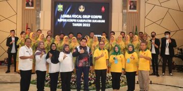 41 Group Paduan Suara Ikuti Lomba Tingkat Kabupaten Sukabumi dalam Meriahkan HUT Korpri  ke – 51