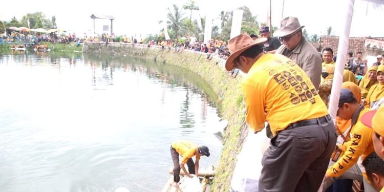 1000 Orang Pemancing Liar, Meriahkan Hari Bakti PU ke-77 di Pemancingan Batukarut Sukabumi
