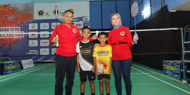 Turnamen Bulutangkis PWI Cup, Ketua PWI Jabar Nyatakan Dukung Pembinaan Atlet Usia Dini