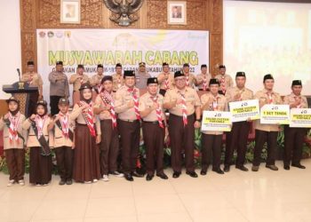 Ikuti Muscab Pramuka Terakhir di Masa Kepemimpinannya, M.Solihin Sampaikan Rasa Terimakasih pada Bupati Sukabumi