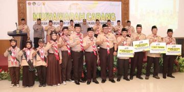 Ikuti Muscab Pramuka Terakhir di Masa Kepemimpinannya, M.Solihin Sampaikan Rasa Terimakasih pada Bupati Sukabumi