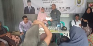 Badri Suhendi Akan Akomodir Aspirasi Masyarakat , Hal itu Disampaikannya saat Reses ke III di Palabuhanratu