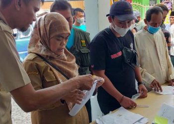 KADIS PERIKANAN KABUPATEN SUKABUMI LAKUKAN MONEV DISTRIBUSI BANTUAN SOSIAL UNTUK NELAYAN