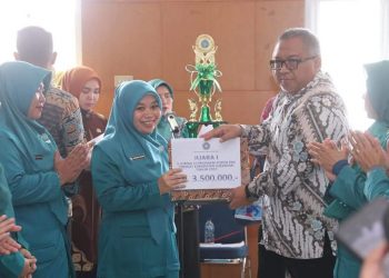 HKG KE 50 PKK, BUPATI  : PKK SELALU BERSINERGI DAN MENDUKUNG PEMBANGUNAN DI KAB SUKABUMI