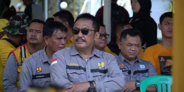 Kadis PU Asep Japar, Buka Bazar Murah dan  UMKM pada Peringatan Hari bakti PU ke -77