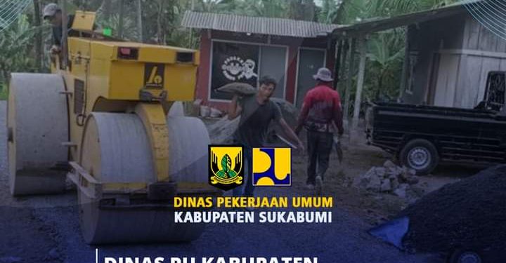 Dinas PU Kabupaten Sukabumi Lakukan Perbaikan Jalan  di Beberapa Lokasi Wilayah Pajampangan