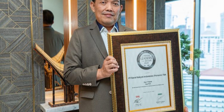 BRI  Raih Penghargaan sebagai Indonesia Best Companies in Creating Leaders from Within Awards 2022
