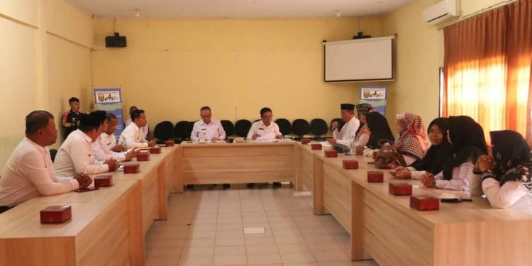 AUDIENSI CALON PENGAWAS PAI, WABUP TEKANKAN LEGAL ASPEK DAN KELENGKAPAN ADMINISTRATIF