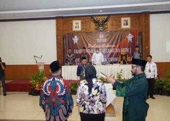 235 Anggota PPK Pemilu 2024  Kabupaten Sukabumi Dilantik