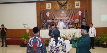 235 Anggota PPK Pemilu 2024  Kabupaten Sukabumi Dilantik