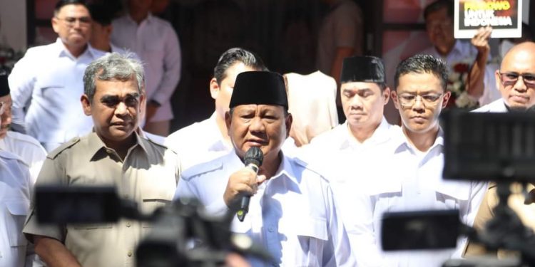 Resmikan Kantor Pemenangan, Prabowo: Kita Terbuka dan Siap Bekerja Sama dengan Siapapun