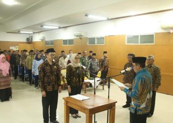 SEKRETARIAT PPK KAB SUKABUMI DIKUKUHKAN, DIAWALI PENANDATANGANAN PAKTA INTEGRITAS