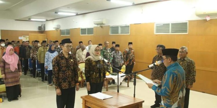 SEKRETARIAT PPK KAB SUKABUMI DIKUKUHKAN, DIAWALI PENANDATANGANAN PAKTA INTEGRITAS