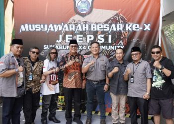 SEKDA ADE MENGAJAK JEEPSI BERKOLABORASI KEMBANGKAN PARIWISATA DI KABUPATEN SUKABUMI