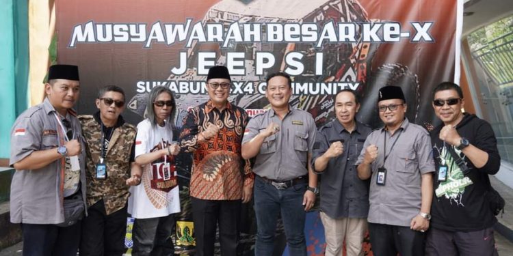 SEKDA ADE MENGAJAK JEEPSI BERKOLABORASI KEMBANGKAN PARIWISATA DI KABUPATEN SUKABUMI