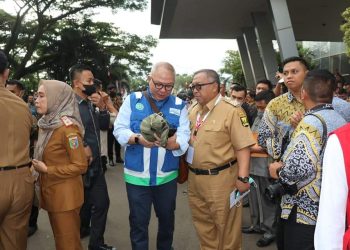 BUPATI MARWAN IKUTI RAKORNAS KEPALA DAERAH DAN FORKOPIMDA, BAHAS EKONOMI DAN INFLASI