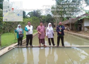 KEMBANGKAN BUDIDAYA IKAN DI PESANTREN, DINAS PERIKANAN MONITORING DI PURABAYA