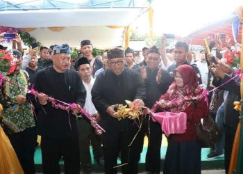 Bupati Sukabumi H. Marwan Hamami Resmikan 6 Lumbung Pangan Masyarakat
