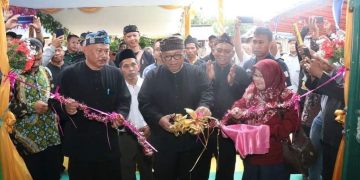 Bupati Sukabumi H. Marwan Hamami Resmikan 6 Lumbung Pangan Masyarakat