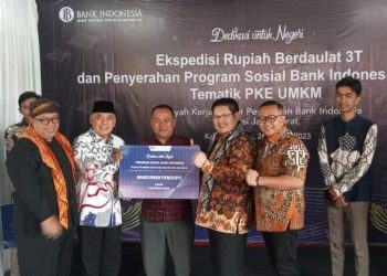 BUPATI APRESIASI BANK INDONESIA MENDORONG PENGEMBANGAN EKONOMI, LITERASI, INDUSTRI DAN AKSES KEUANGAN