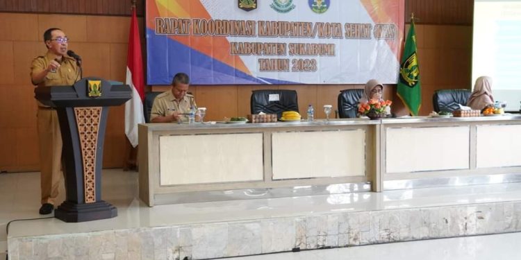 SEKDA MINTA PERAN PENTAHELIX DIPERKUAT DALAM PROGRAM KABUPATEN SUKABUMI SEHAT