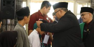 BUPATI MARWAN BUKA MHQ DAN LAUNCHING KIS DI MILAD KE 7 BALDATUN CENTER