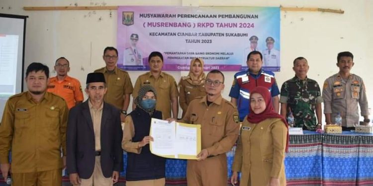 PEMKAB SUKABUMI SUPERVISI MUSYAWARAH PERENCANAAN PEMBANGUNAN KECAMATAN TAHUN 2023