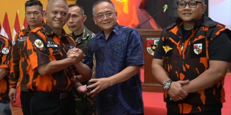 Hadiri Rakercab, H Iyos Ajak Pemuda Pancasila Bersinergi dan Berkolaborasi