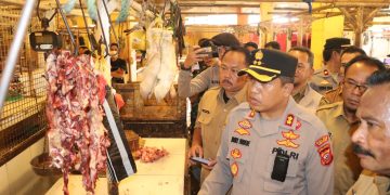 Kapolres Sukabumi Ingatkan Pedagang Agar tidak Menimbun Sembako