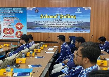 Tingkatkan  Efisiensi dan Efektivitas, Perumda TJM Kabupaten Sukabumi Adakan Pelatihan Administrasi dan Laporan Keuangan