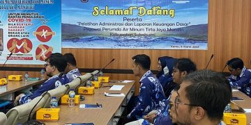 Tingkatkan  Efisiensi dan Efektivitas, Perumda TJM Kabupaten Sukabumi Adakan Pelatihan Administrasi dan Laporan Keuangan