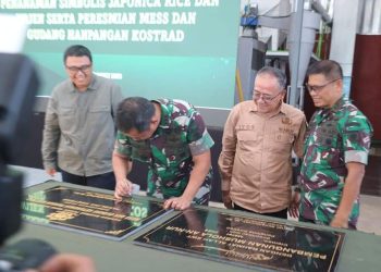 Wabup Sukabumi Dampingi Pangkostrad Letnan Jendral TNI Maruli Simanjuntak Panen Jagung