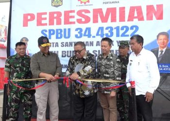 Bupati Resmikan SPBU di Tamanjaya, Ciemas Sukabumi