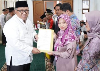 MUHIBAH RAMADHAN DI SUKARAJA, BUPATI SAMPAIKAN PROGRAM STARTEGIS TERKAIT PENINGKATAN SUMBERDAYA MANUSIA