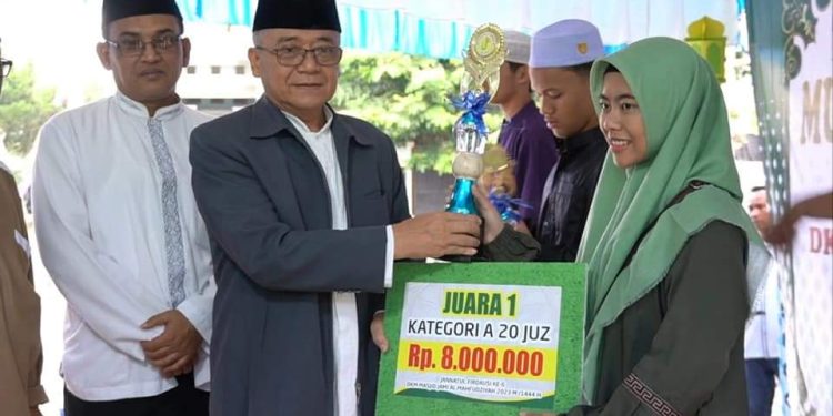 H. Iyos: Pelaksanaan MHQ di Perumahan Mangkalaya Sejalan dengan  Visi Kabupaten Sukabumi