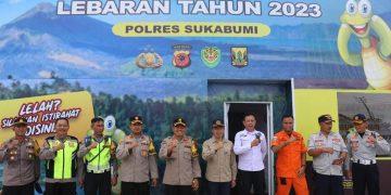Sekda Kabupaten Sukabumi Monitoring Posko Pemantauan Arus Mudik