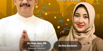 Drs. Asep Japar, MM, Kepala DPU Kabupaten Sukabumi, Ucapkan Selamat Idul Fitri kepada Masyarakat
