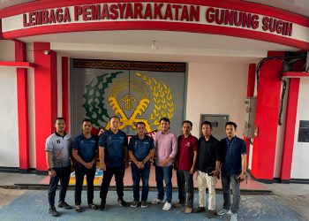 Sekjend LBH SMSI Kunjungi Lapas Kelas IIB Gunung Sugih, Kalapas : Kami Pastikan  Hak Warga Binaan Terpenuhi