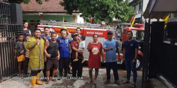 Kebakaran Rumah Akibat Korsleting Listrik: Damkar Pos 1 Palabuhanratu Berhasil Padamkan Api dalam Waktu Singkat