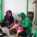 Kodim 0622 Kabupaten Sukabumi Berikan Bantuan kepada Anak Stunting di Desa Mekarjaya