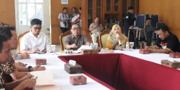 SEKDA DAN SUKABUMI VIOLIN COMMUNITY BAHAS PAGELARAN BUDAYA NUSANTARA PADA HJKS KE 154