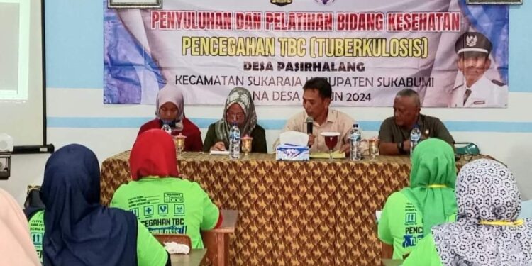Penyuluhan dan Pelatihan Bidang Kesehatan TBC, Kades Pasirhalang ” Tingkatkan Pengetahuan Masyarakat