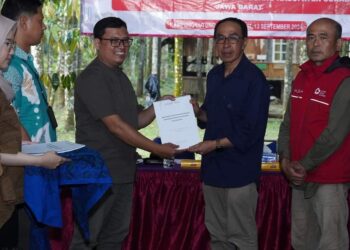 SEKDA ADE APRESIASI PROGRAM KETANGGUHAN BENCANA BERBASIS INTERNET