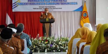 HUT Ke-62 PWRI, Bupati: Momentum Menguatkan Komitmen untuk Terus Berbuat Baik