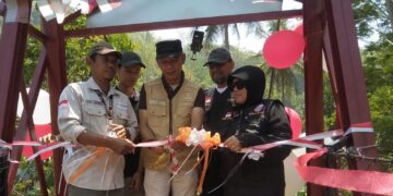 Jembatan Cikanara Resmi Dibuka, Akses Penghubung Dua Desa di Kecamatan Simpenan Kembali Normal