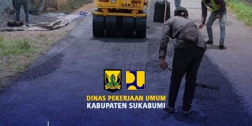 Pemeliharaan rutin Dinas PU Simpang Lio- Pasir Langkap Cikidang Sukabumi