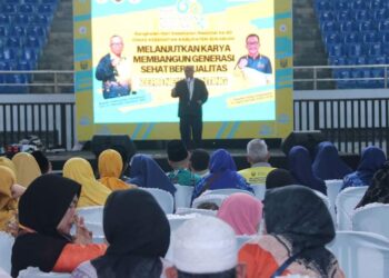 HKN KE 60, BUPATI MINTA NAKES MEMBERI DAMPAK POSITIF TERHADAP PENURUNAN ANGKA STUNTING DI SUKABUMI