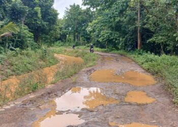 Darurat! Jalan rusak di Sidamulya Sukabumi, Memakan Korban Jiwa