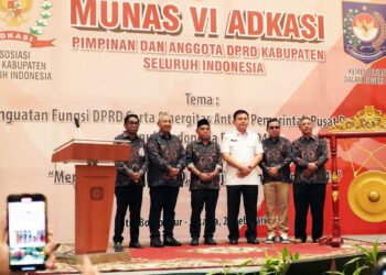 Unsur Pimpinan DPRD Kabupaten Sukabumi hadiri Musyawarah Nasional (Munas) VI Asosiasi DPRD Kabupaten Seluruh Indonesia (ADKASI)